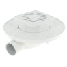 Siphon a carr.faible haut.gr PVC 10x10