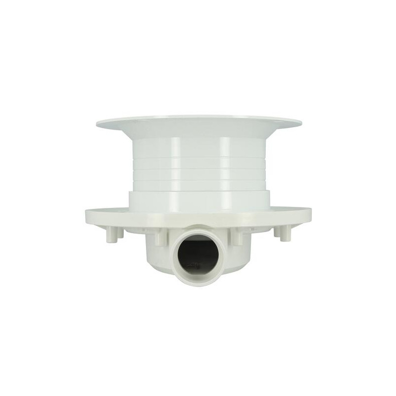 Siphon MAGNETECH® pour sol souple, avec grille PVC, clapet et contre-clapet