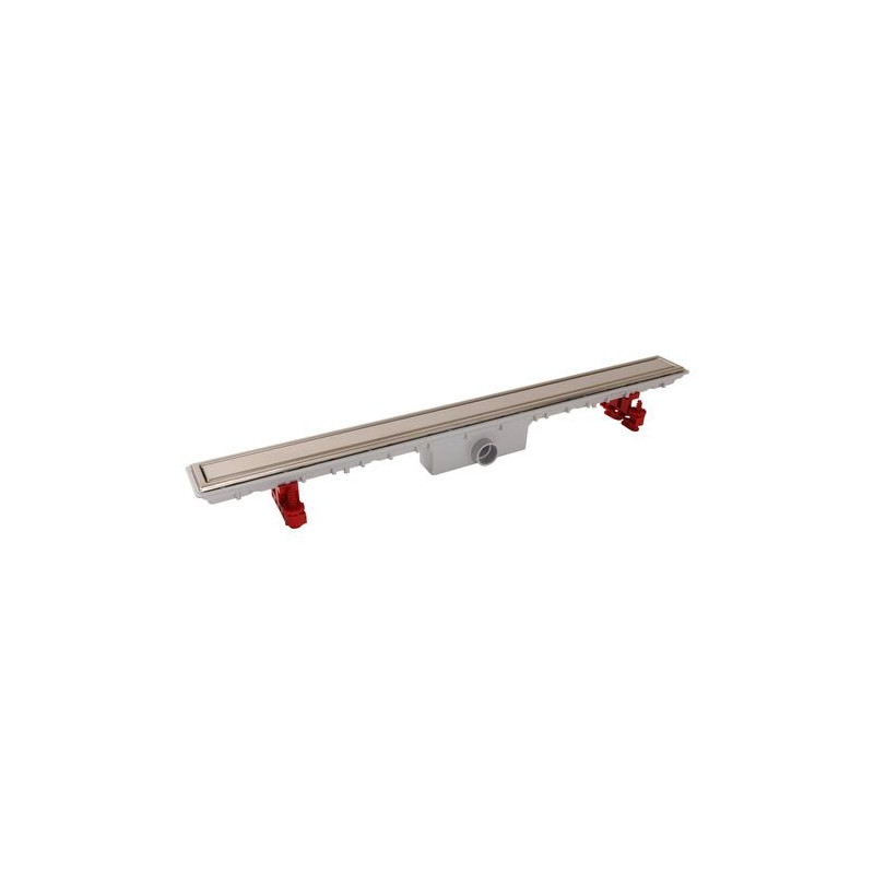 DOCIA® Systèmes, avec grille réversible l. 50 mm, longueur corps 890 mm, sortie ø 40 femelle