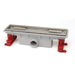 Corps caniveau long. 390mm - sortie Ø40mm
