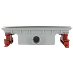 Caniveau douche 390mm d40 + grille reversible