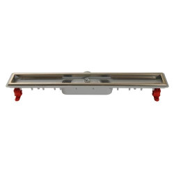 Can douche faible hauteur 690mm d40 s/gr+natte