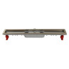 Can douche faible hauteur 690mm d40 s/gr+natte