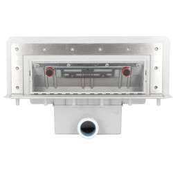 Corps de caniveaux de douche mural DOCIA® Systèmes, hauteur 115,50 à 145 mm