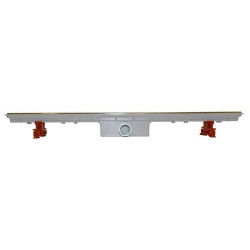 Caniveau long. 990mm s=Ø40mm rac compression