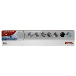 Can douche 690mm d40 + grille rev rac compress