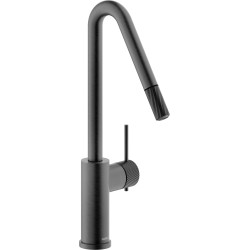 Mitigeur évier avec douchette extractible monojet