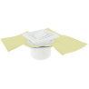 Siphon pour carré. s/vert.gr pvc15x15+natte