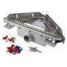Corps de siphon d'angle DOCIA® Systèmes, avec cadre, sans grille