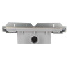 Corps de siphon d'angle DOCIA® Systèmes, avec cadre, sans grille