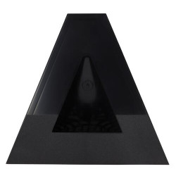 Chatiere demi ronde plage trapezoidal anthracite