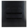 Chatiere reversible anthracite