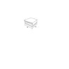 Trappe de plafond isolée R=5 m²/k/w isolant 250 mm