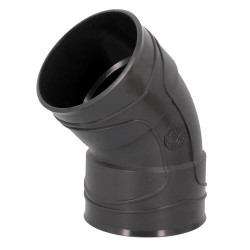 Coude HOMETECH®, Ø 100 mm, femelle-femelle à 40°, à coller