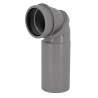 Pipe d'évacuation orientable