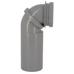 Pipe d'évacuation orientable