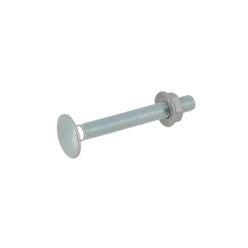 Boîte 50 vis M6x50 + 50 écrous M6 en acier compatibles avec INVISI28 et INVISI29