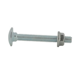 Boîte 50 vis M6x50 + 50 écrous M6 en acier compatibles avec INVISI28 et INVISI29