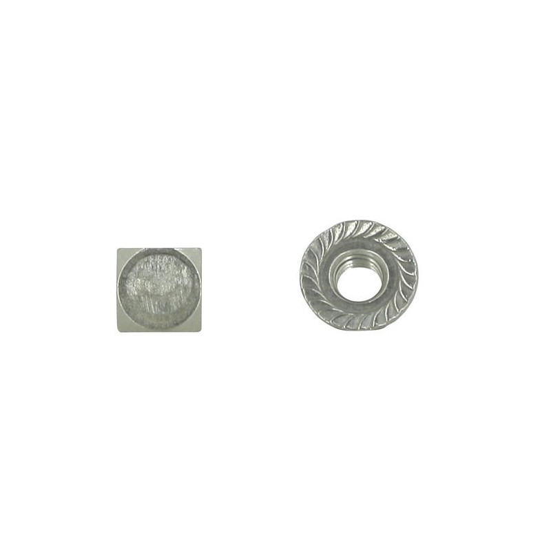 Boîte 50 vis M6x50 + 50 écrous M6 en inox A2 compatibles INVISI28 et INVISI29