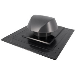 Chapeau ventilation platine ardoise Ø100 antrh
