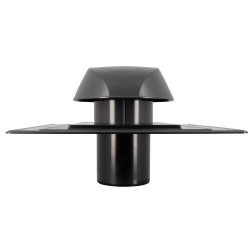Chapeau ventilation platine ardoise Ø100 antrh