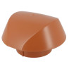 Chapeau venti. simple+mous. Ø100 terracotta