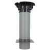 Chapeau aerau. plat.toit plat d160 anthracite