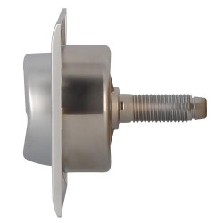 SOURIRE Bouton Coupe-Feu Chrome mat