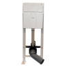 VIRTUO® One Bâti-support, autoportant, avec mécanisme 3/4,5L