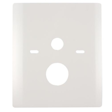 Plaque habillage PVC epaiss. 4 mm pour wc suspendu