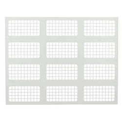Grille menuiserie vent"x" 600