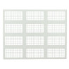 Grille menuiserie vent"x" 600