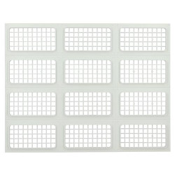 Grille menuiserie vent"x" 600