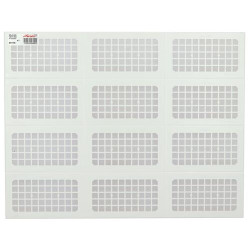 Grille menuiserie vent"x" 600 avec moustiqu