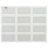 Grille menuiserie vent"x" 600 avec moustiqu