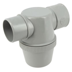 Siphon lavabo entrée horiz. Ø50