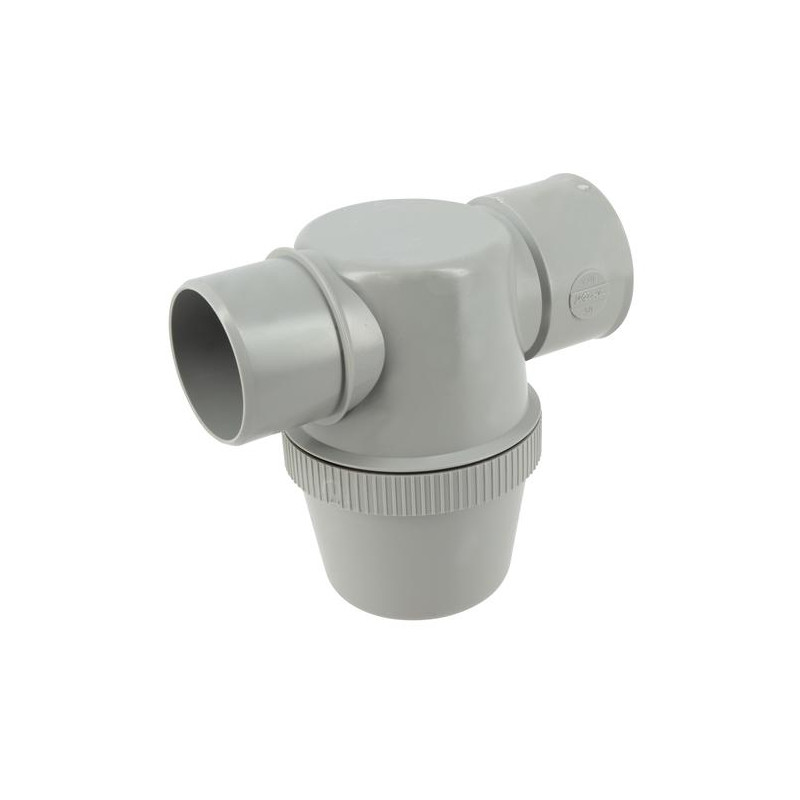 Siphon lavabo entrée horiz. Ø50