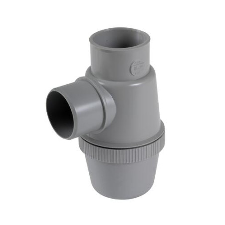 Siphon lavabo entrée verticale Ø50