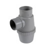 Siphon lavabo entrée verticale Ø50