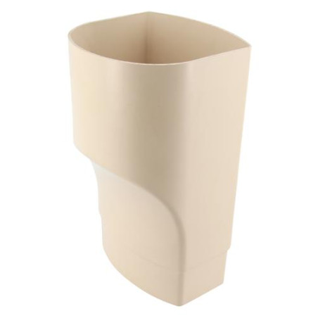 Manchette OVATION® en TECHTAN®, Mâle-femelle, pour tube de descente ovoïde 105x76, sable