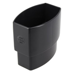 Manchette OVATION® en TECHTAN®, Mâle-femelle, pour tube descente ovoïde 90x56, anthracite