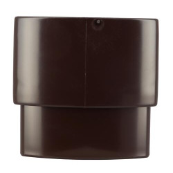 Manchette OVATION® en TECHTAN®, Mâle-femelle, descente de gouttière 90x56, marron