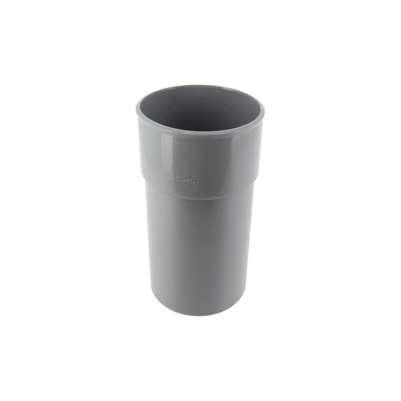 Manchette, Ø 100 mm, mâle-femelle, à coller, gris, en PVC