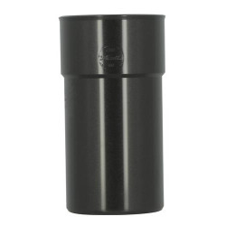Manchette cylindrique Ø 100, graphite, pour tube de descente