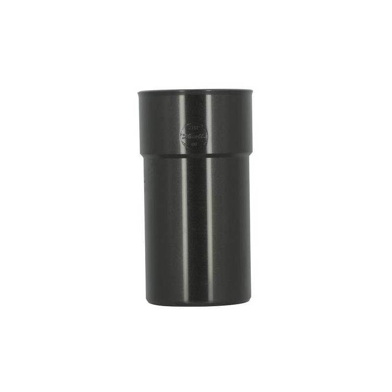 Manchette cylindrique Ø 100, graphite, pour tube de descente