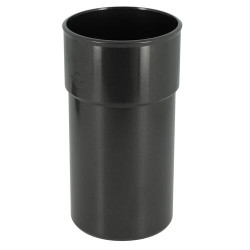 Manchette cylindrique Ø 100, graphite, pour tube de descente