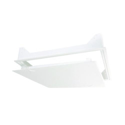 Cadre fixe et trappe de plafond sans isolant