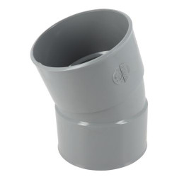 Coude, femelle-femelle à 20°, à coller, en PVC