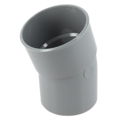 Coude, mâle-femelle à 20°, à coller, en PVC
