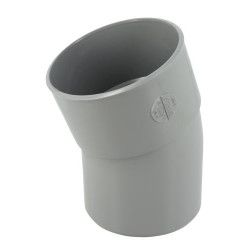 Coude, mâle-femelle à 20°, à coller, en PVC